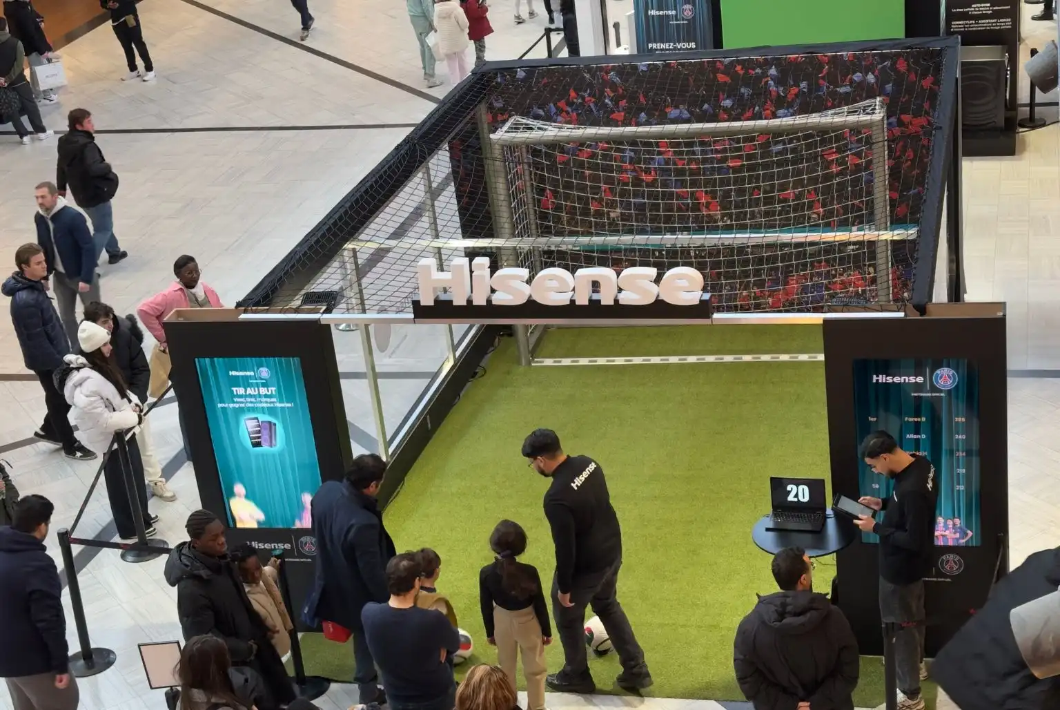 Animation football interactive